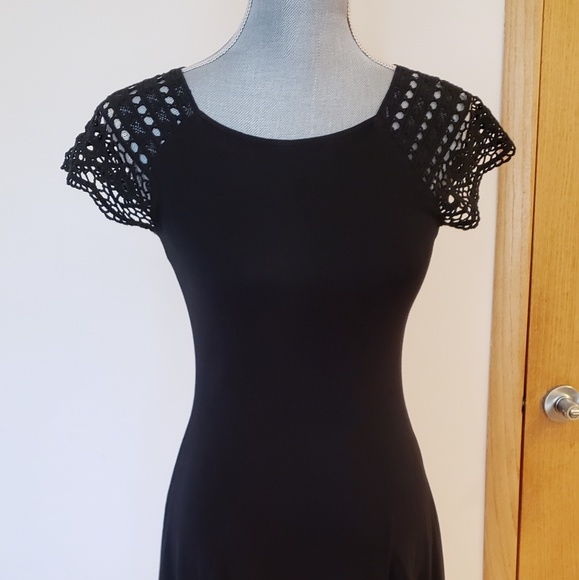 Ralph  Lauren  black knite  dress - Picture 8 of 8